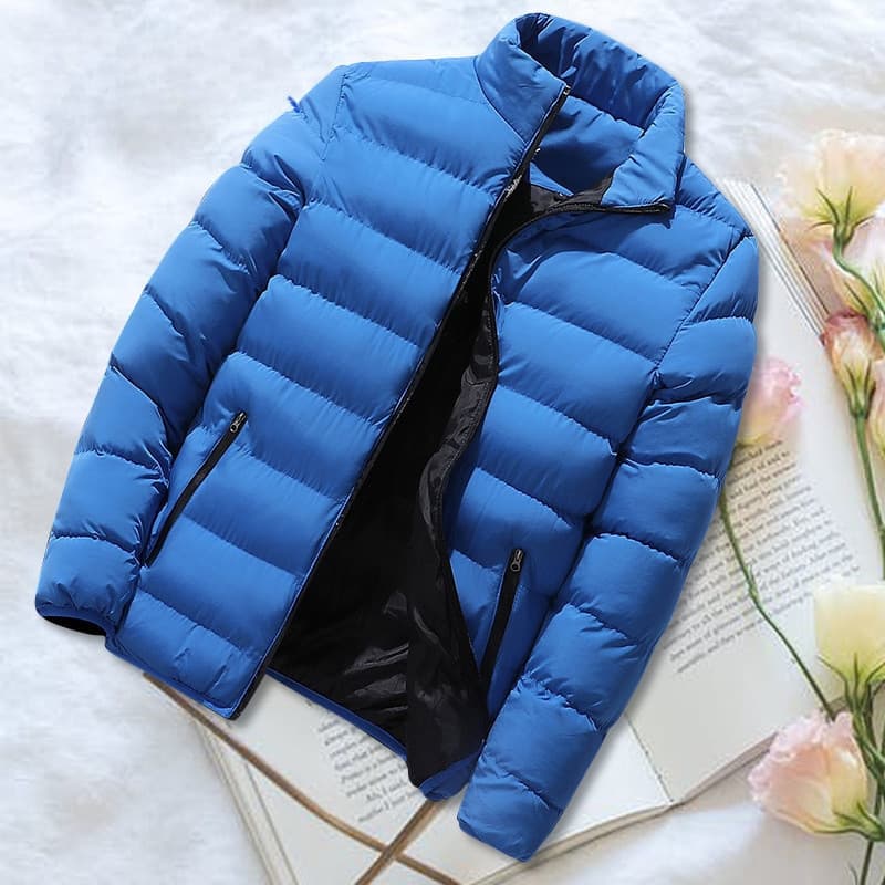 Jaqueta Esportiva Masculina De Algodão Grosso , Quente E Casual De Inverno Para Homens