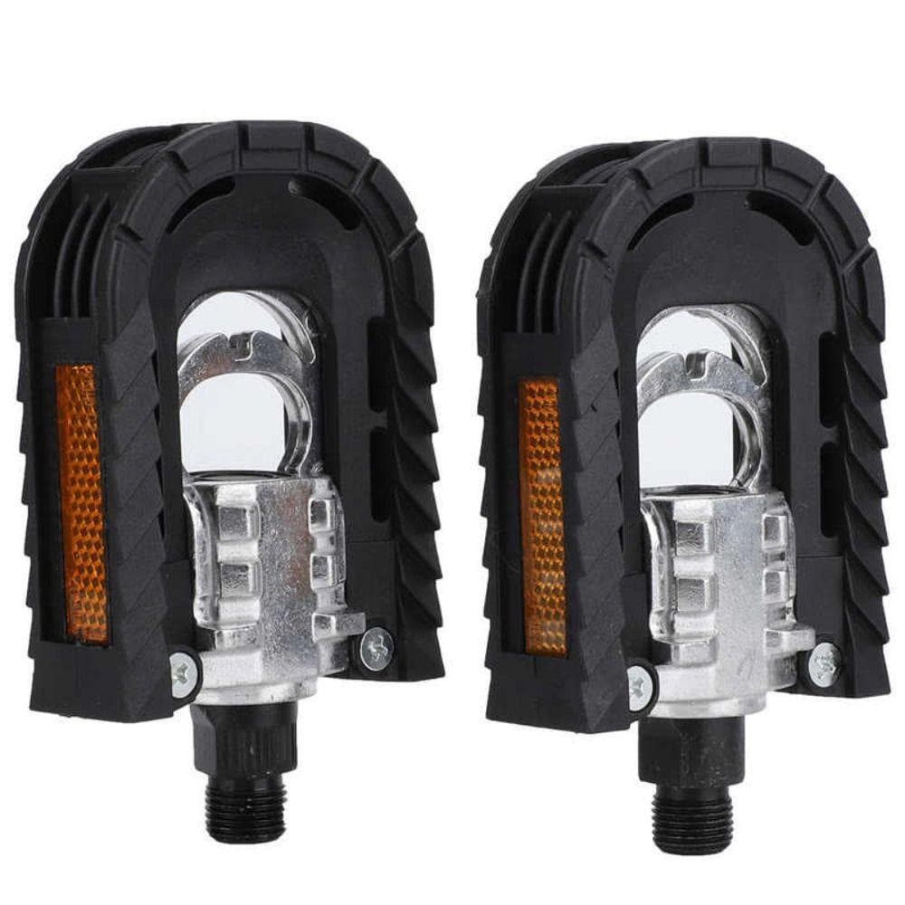 Pedal De Bicicleta SD413UDC , Pedais De Mountain Bike De Liga De Alumínio Com Rosca De 14 Mm , Dobrável De Folha Reflexi