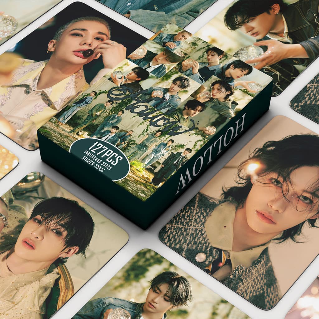 127 Peças/Caixa, Álbum de Cartões Fotográficos Stray Kids, Coleção de Cartões KPOP LOMO 1O4L Z1GS
