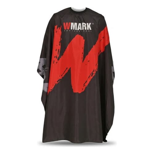 Capa Corte Com Elastico Wmark Preto Cabeleireiro Barbeiro