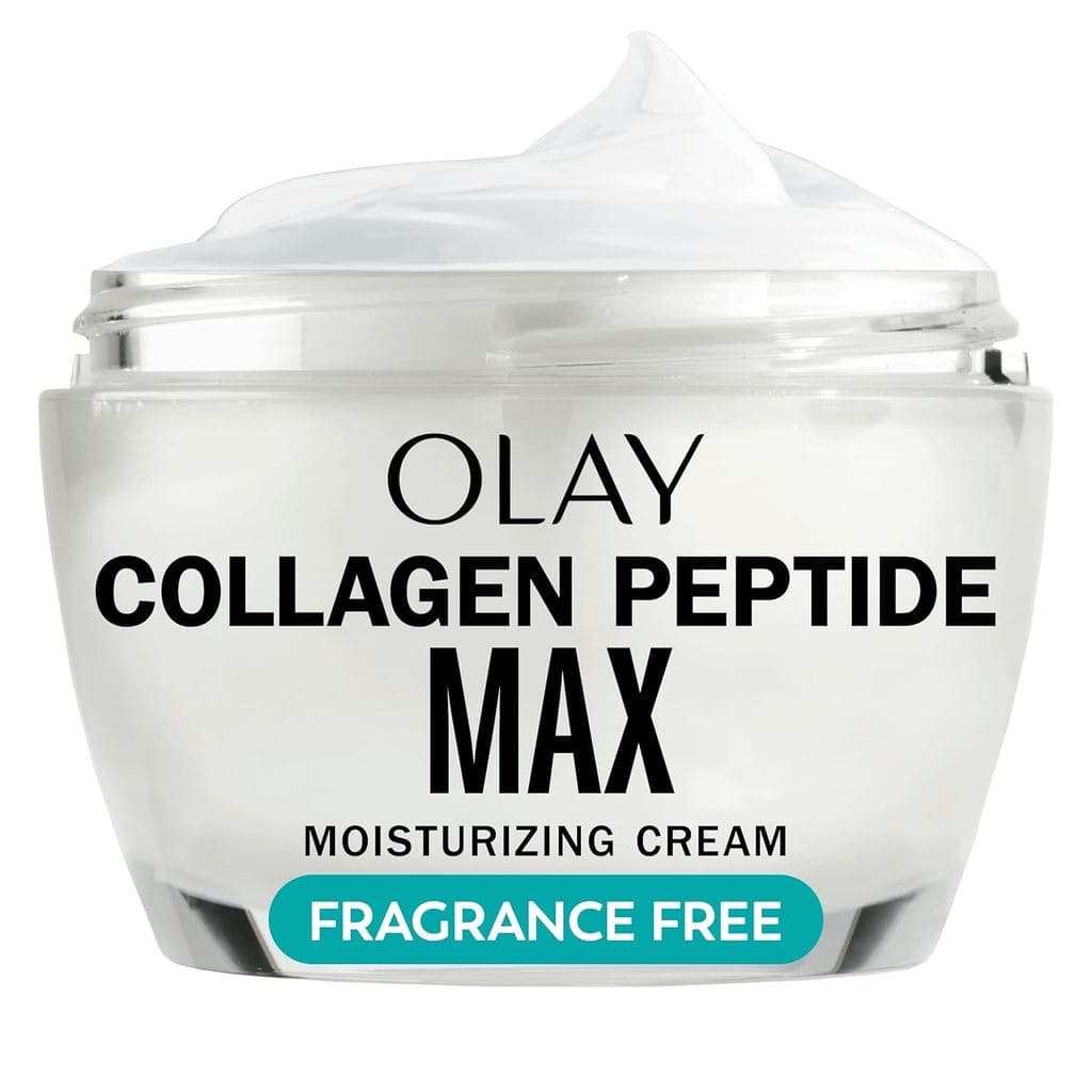 Hidratante Facial com Peptídeos de Colágeno Olay, Creme Firmador para Mulheres, Sem Fragrância, Não Oleoso - Hidratante,