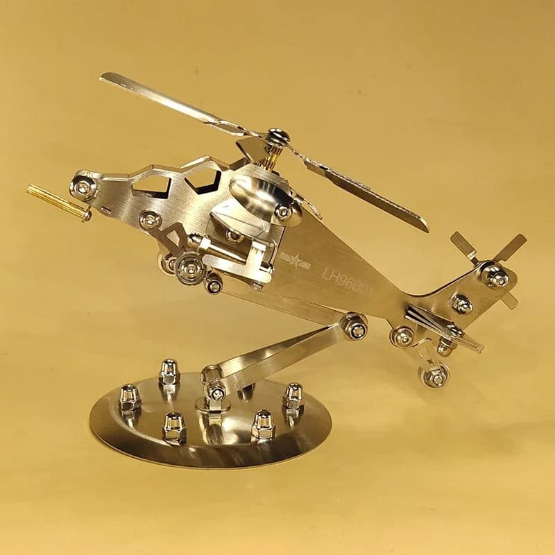 Modelo FZ Decoração De Carro De Escritório Nova Fabricação Artesanal De Aço Inoxidável Artesanato De Metal SMG Wu Dez He