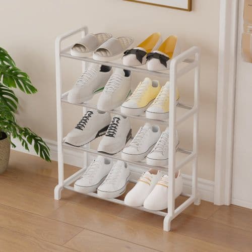 Sapateira Organizador Multiuso Com 4 Andares Modular Compacto Pratico