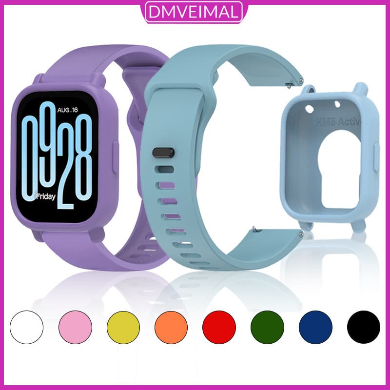 Pulseira Strap Capinha Capa De Silicone Elástico Para Relógio Smartwatch Redmi Watch 5 Active / Redmi Watch 5 Lite