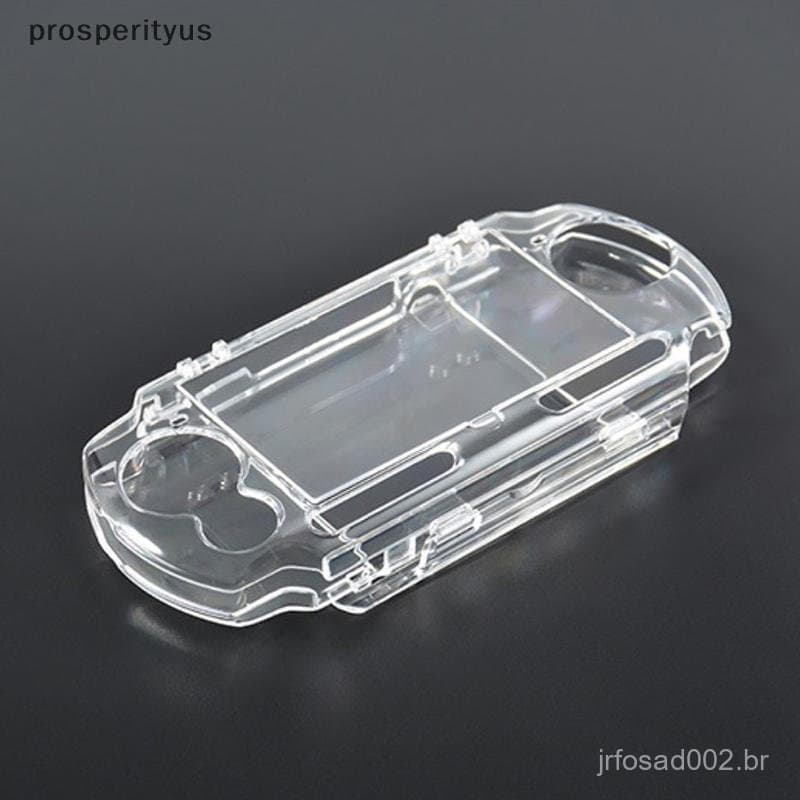 [prosperityus] Caixa Transparente Para PSP 2000 3000 Capa Rígida Transporte , Moldes Protetores De Cristal De Encaixe So