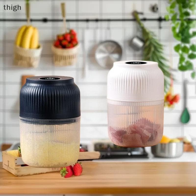 Espremedor De Alho Elétrico Portátil , Mini Alimentos , Vegetais , Pimenta , Moedor De Carne , Picador
