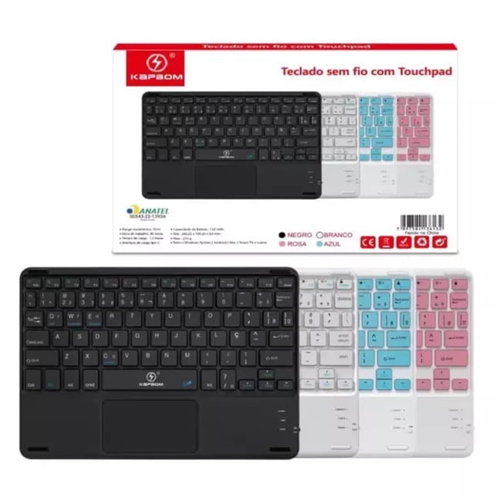 TECLADO BLUETOOH KEYBOARD KAPBOM KA-690