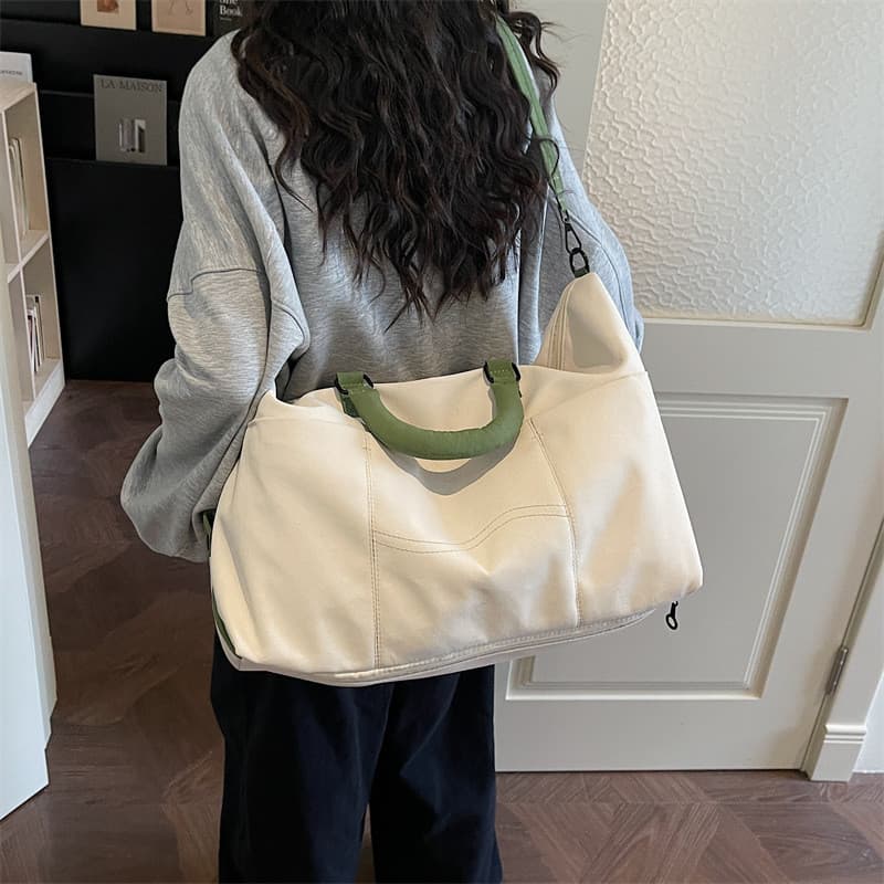 Bolsa leve simples moda colorida Yoga treinamento saco de armazenamento de viagem de curta distância Cross-body saco de