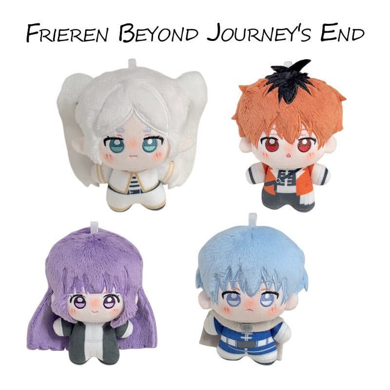 Brinquedo de pelúcia Frieren Beyond Journey's End Frierenren Himmel Fern ‌         Brinquedo de Pelúcia Stark Super Maci