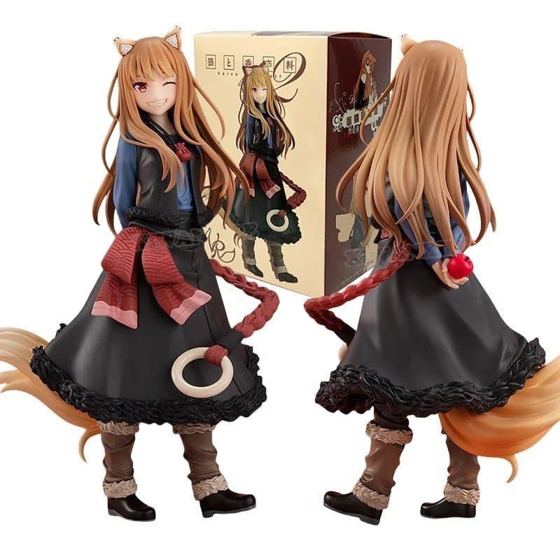 202517cm Spice and WOLF Holo Anime Girl Figura MERCHANT Encontra O WISE Ação Adulto Modelo Boneca Brinquedos