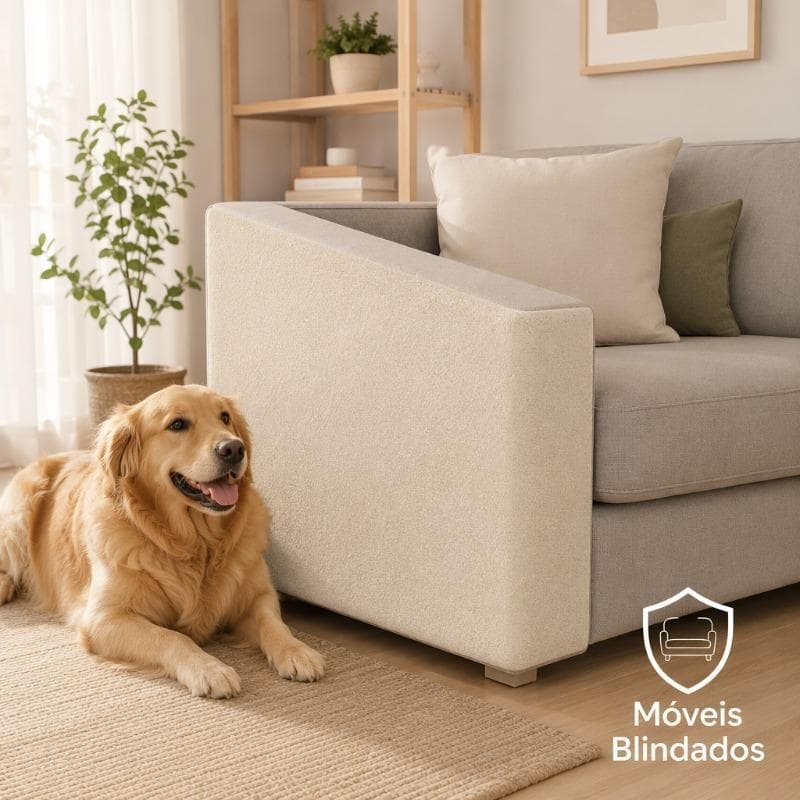 Passadeira Protetora Anti-Arranhão para Cães e Gatos - Tapete Autocolante de Alta Resistência 40/60cm