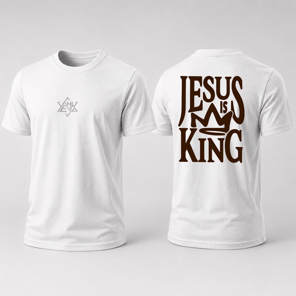 Camiseta estampada masculina de algodão religiosa Surpass