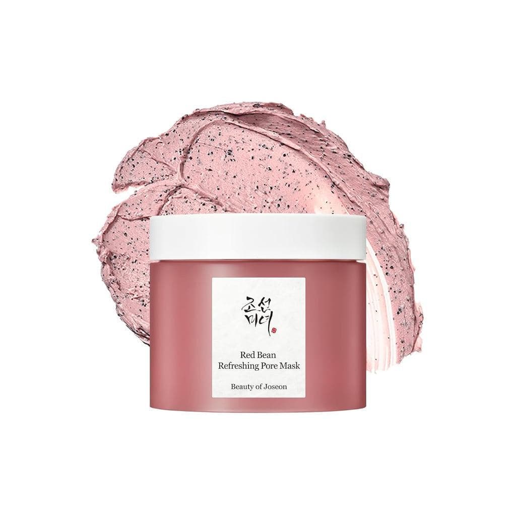 Máscara de Argila Refrescante para Poros com Extrato de Feijão Vermelho da Korean Beauty, Hidratante, Removedor de Maqui