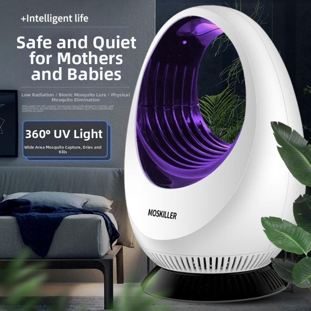 Lâmpada Mosquiteira USB HWNOSU , Luz Inteligente Para Armadilha De Insetos De Alta Potência De Sucção , Mini Anti-Mosqui