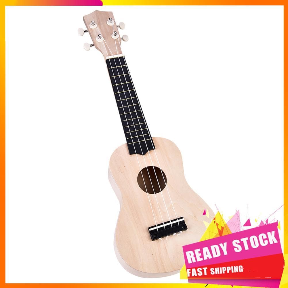 gfgfgfgg Kits DIY Violoncelo 21 Polegadas DIY Basswood Material Kit Ukulele de 4 cordas Acessório de instrumento