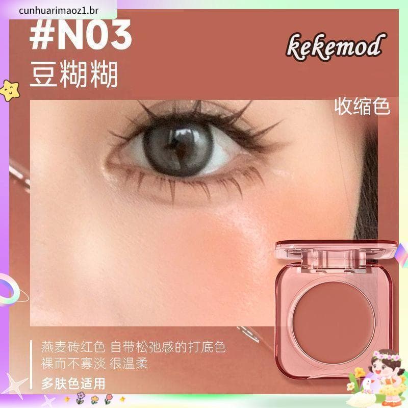 Kekemod carmesim hidratante Blush bálsamo expansível cor inteligente textura sedosa vitalidade até bochechas brilho Natu