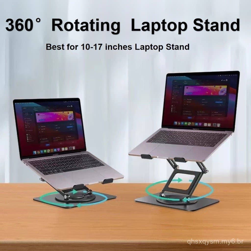 360 °   Suporte giratório, suporte dobrável, suporte dobrável com altura ajustável, adequado para 10-17 dispositivos EQO