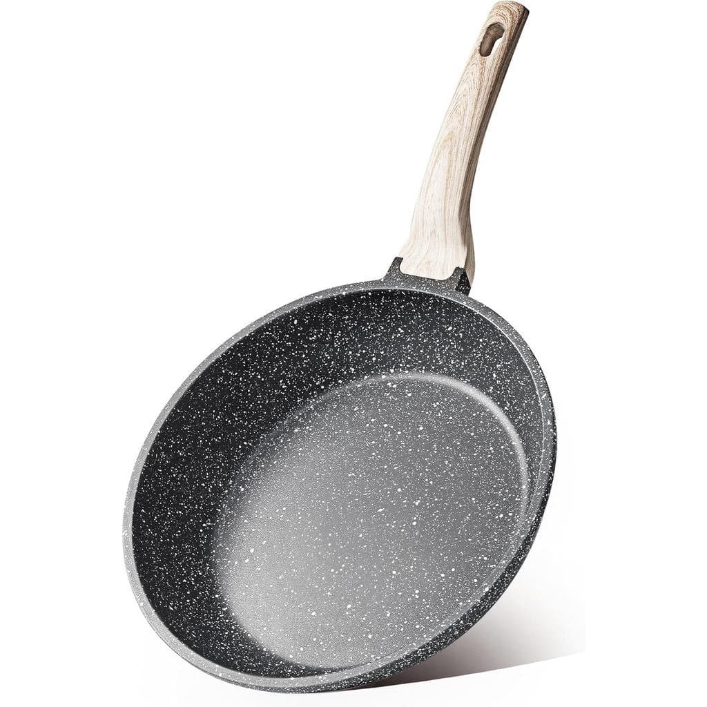 Frigideira Antiaderente CAROTE, Frigideira Antiaderente de Granito para Ovos e Omeletes, Utensílio de Cozinha de Pedra,