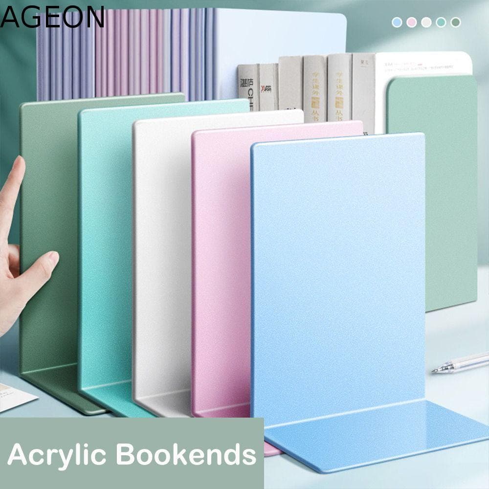 Suporte De Livro AGEON , Suportes De Mesa De Exibição Duráveis , Em Forma De L INS Simples Revista De Rack