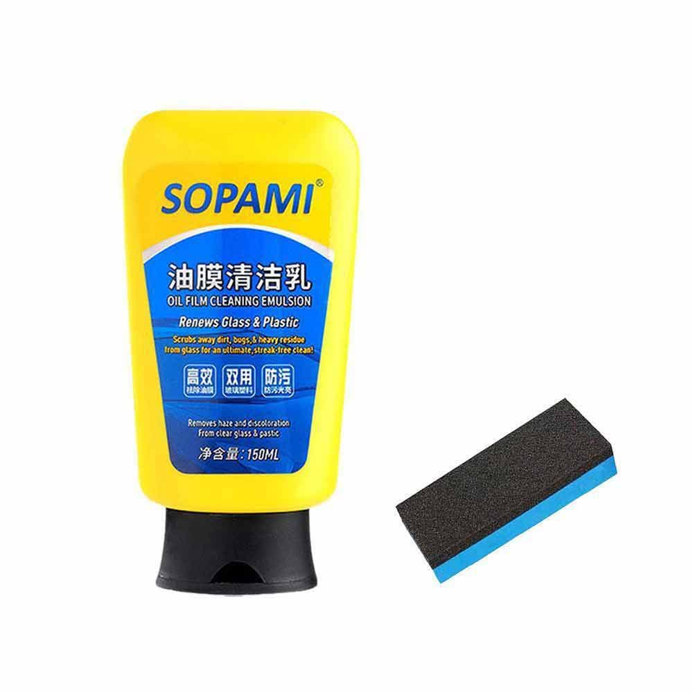Spray de revestimento de carro Sopami, loção de limpeza de filme de óleo CAZL