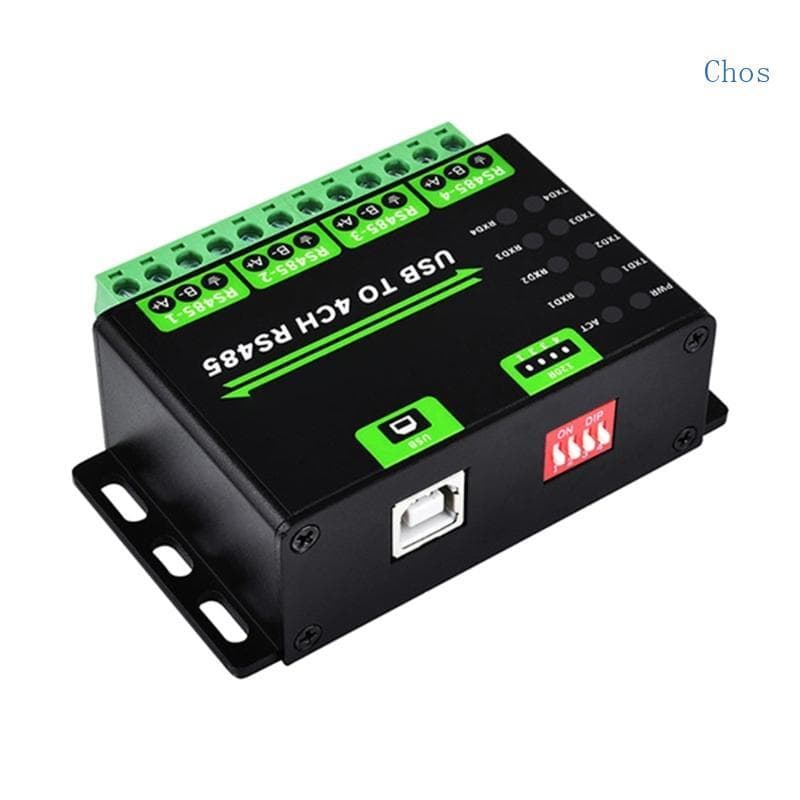 Conversor Chos Professional USB Para RS485 4 Vias Funciona Vários Sistemas Operacionais