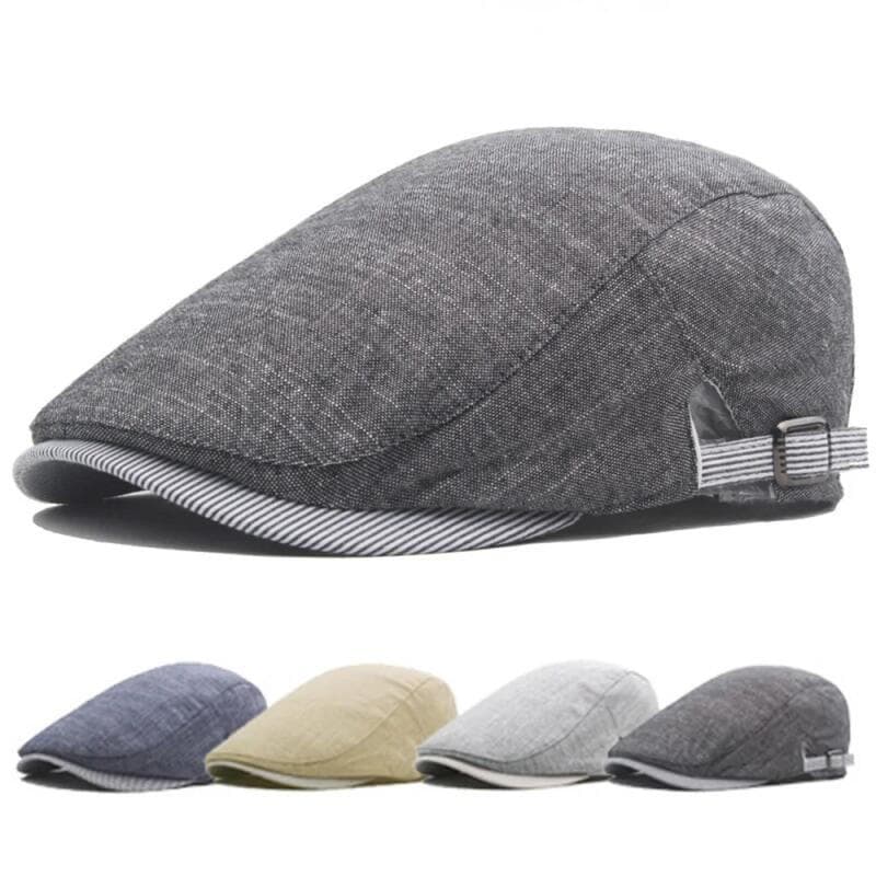 Chapéu Casual Masculino Gatsby Ivy, adequado para atividades ao ar livre, golfe, condução, chapéu de aba reta, chapéu de