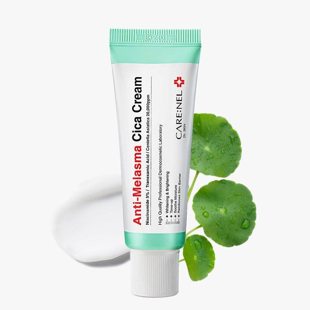 Creme para Tratamento de Melasma Facial - Removedor de Manchas Escuras Centella Asiatica - Produtos de Beleza Coreanos p