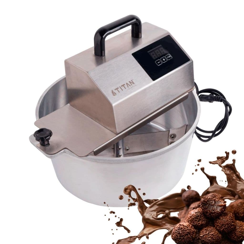 Panela Elétrica Mexedora para de Doces 10 Litros Bivolt Zurique Titan
