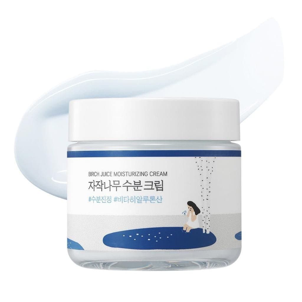 ROUND LAB Birch Juice Moisturizing 2.7 Fl Oz, Hidratante Facial de Hidratação Profunda de 48 Horas com Seiva de Bétula e