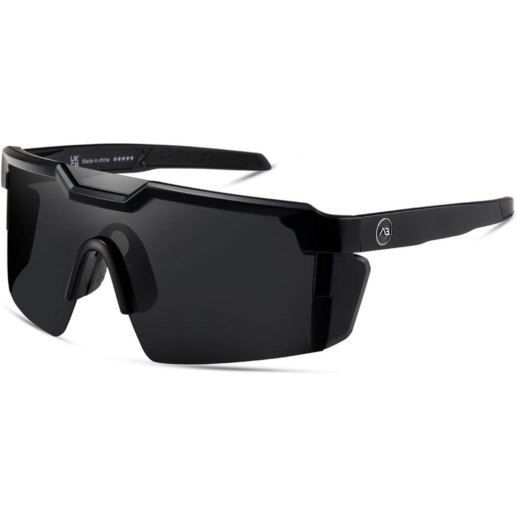 Óculos de Sol Esportivos Polarizados Kimorn para Homens, Óculos de Sol Envolventes com Proteção UV400 para Dirigir e Pes