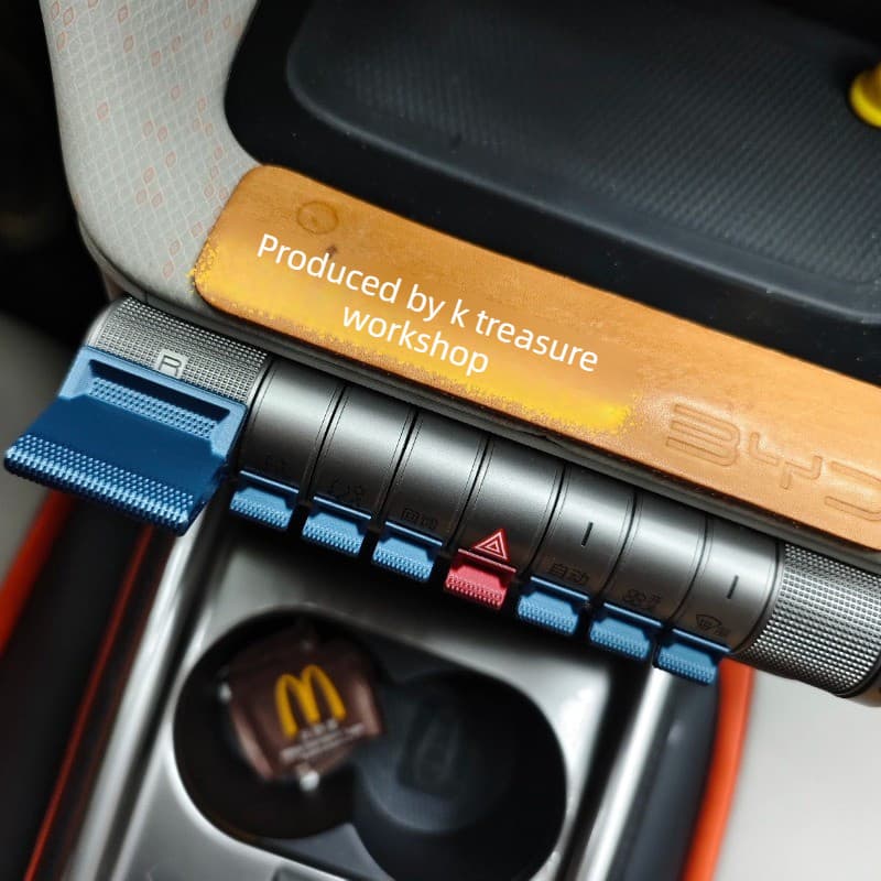 Para BYD Golfinho Mini GS Linha Alavanca De Engrenagem Modificação Paddle Shift Botão Remendo Acessórios Interiores Do C