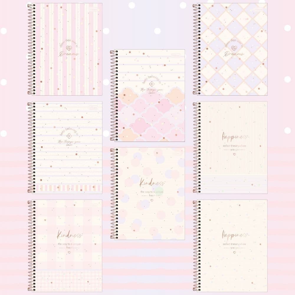 Caderno Espiral Universitário Soho 10 Matérias 160 Folhas Capa Dura Tilibra | Cadernos | Material Escolar
