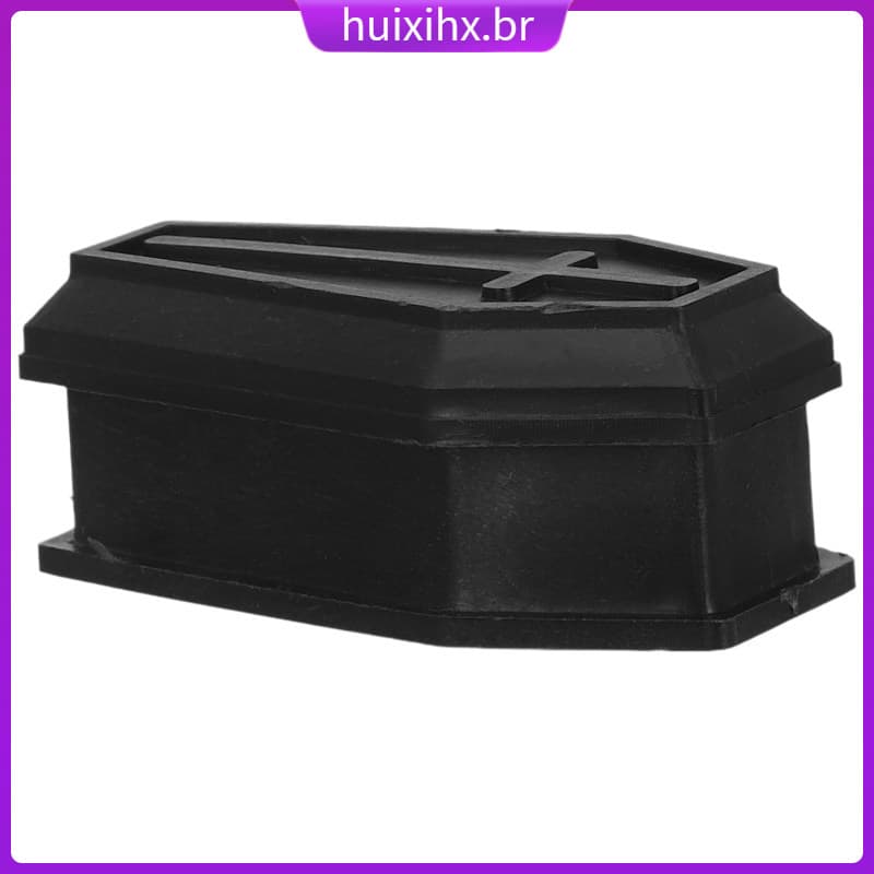 🎃 Caixão de Halloween para decoração e artesanato 1Pack