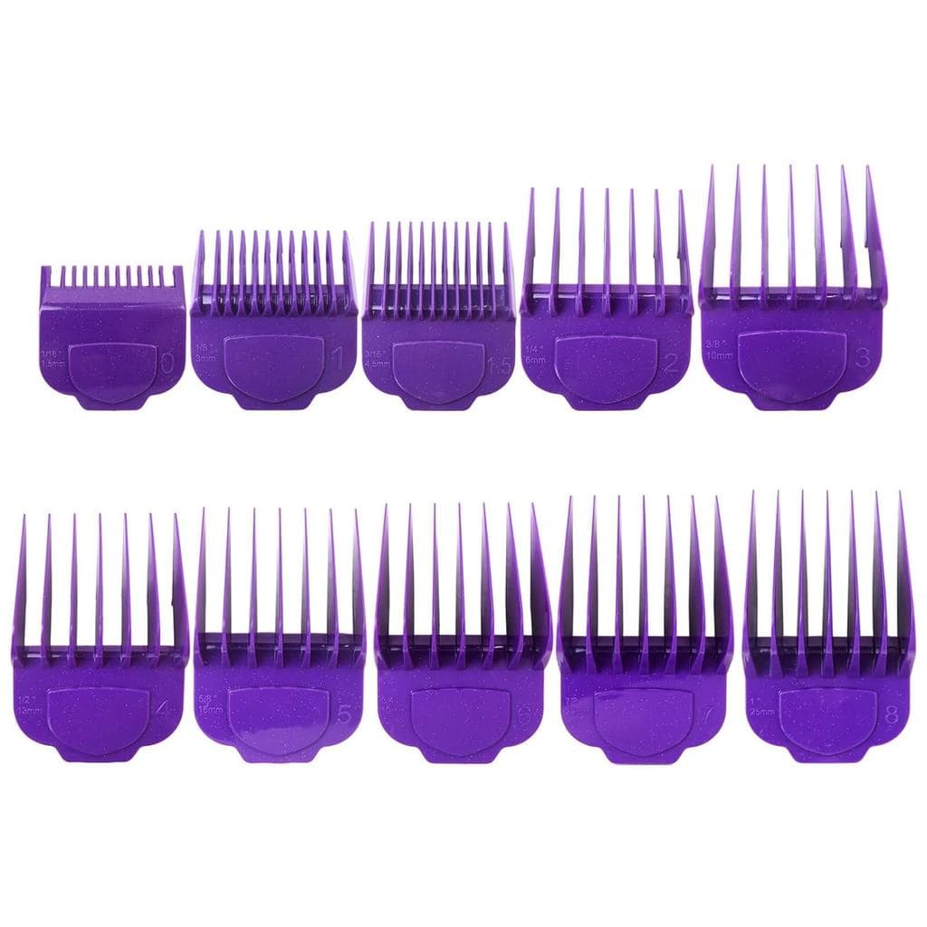 Conjunto De Pente Guia De Proteção De Cortador Magnético Atualizado Com 10 Peças Para Máquina De Cortar Cabelo Andis Mas