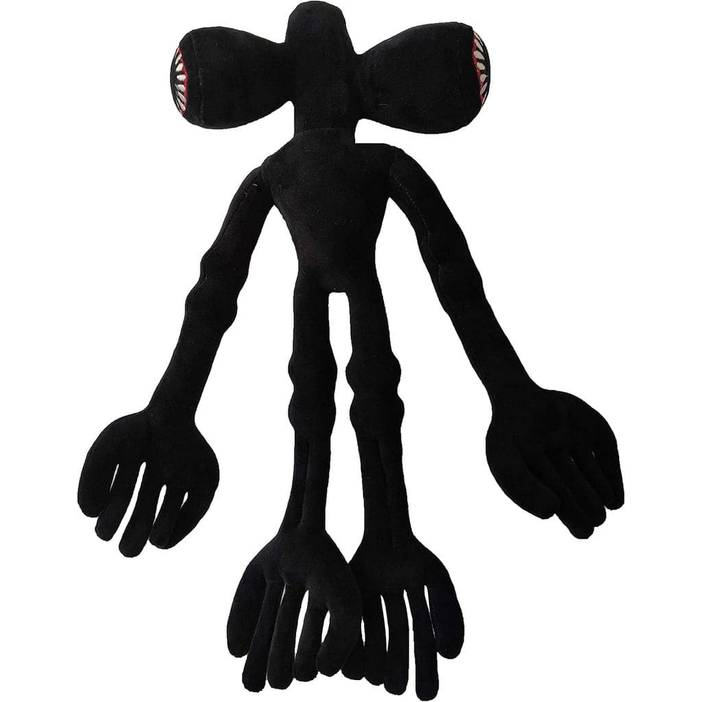 Pelúcia Monstro de Cabeça Dupla, Boneco Almofada com Cabeça de Lâmpada, Brinquedo de Pelúcia SCP de 15,8" para Crianças,