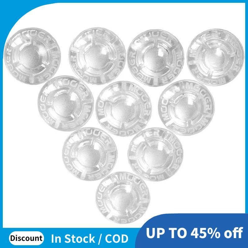 10 Pçs Salas Footswitch Toppers Pedal De Guitarra Doces Pára-Choques Efeitos Elétrica Acessórios Protetor