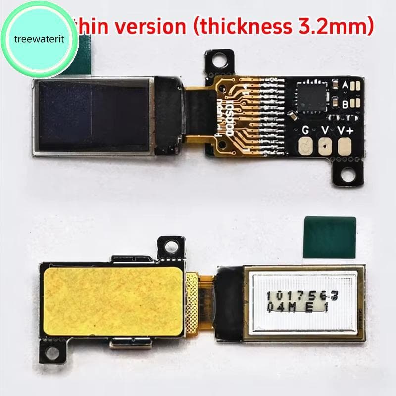 treewaterit O Menor De Todos Os Tempos 0.5 Polegada Voltímetro Digital OLED 0-30V Ultra Fino De Alta Precisão 2/3 Fio No