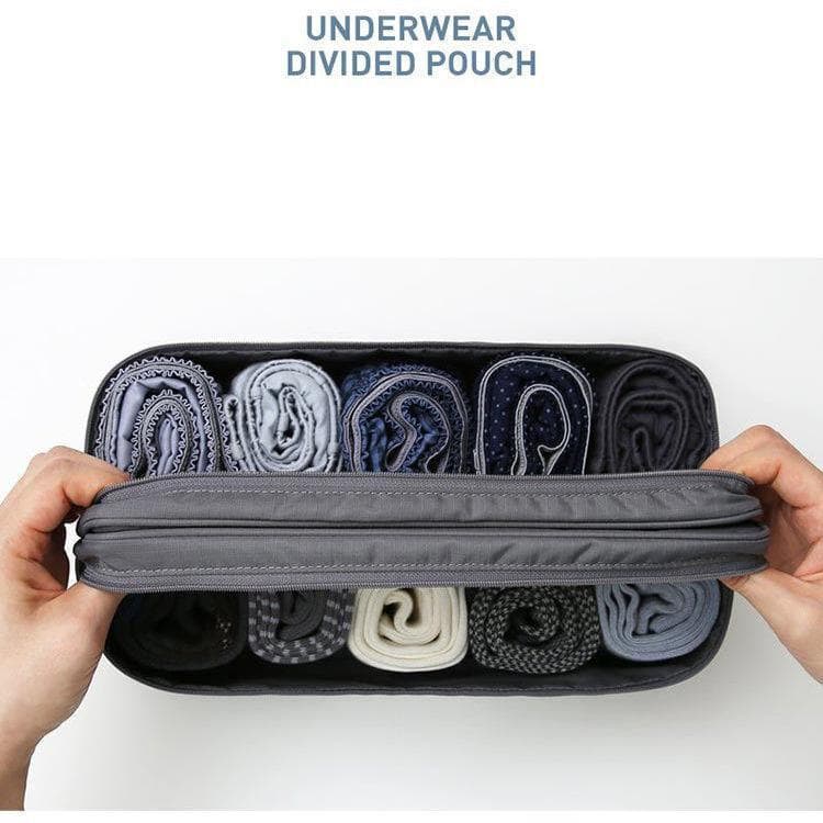 Viagem de negócios no exterior bens de viagem masculinos roupa interior roupas meias saco de armazenamento organizador c
