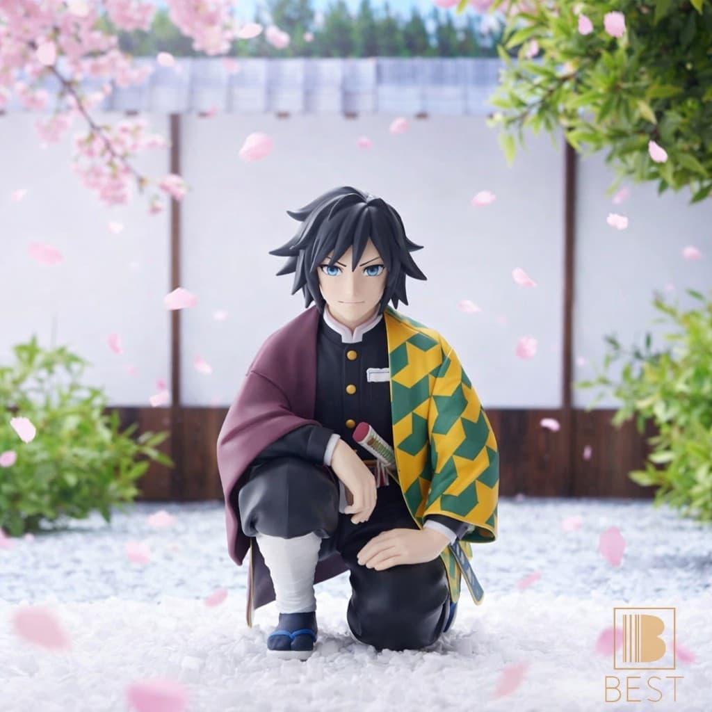 Figura De Anime Demon Slayer-Cena De Reunião Tomioka Yoshiyuki Hashira