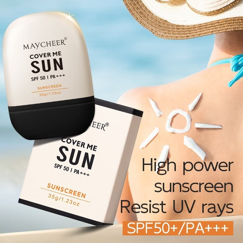 MAYCHEER Protetor Solar FPS50+PA+++Hidratante Hidratante Não Pegajoso Isolamento Protetor Solar Loção Venda Quente