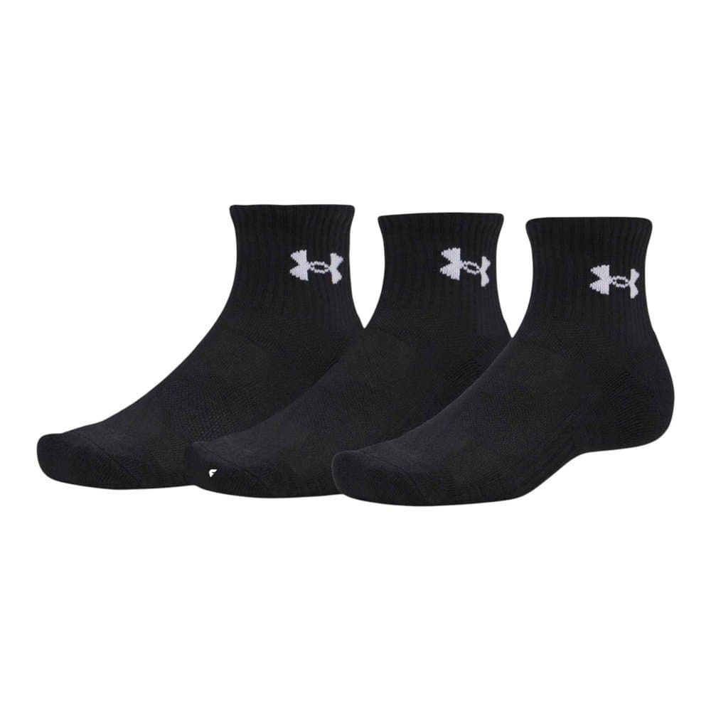 Kit 3 Pares de Meias Cano Medio Under Armour Performance Cotton Unissex