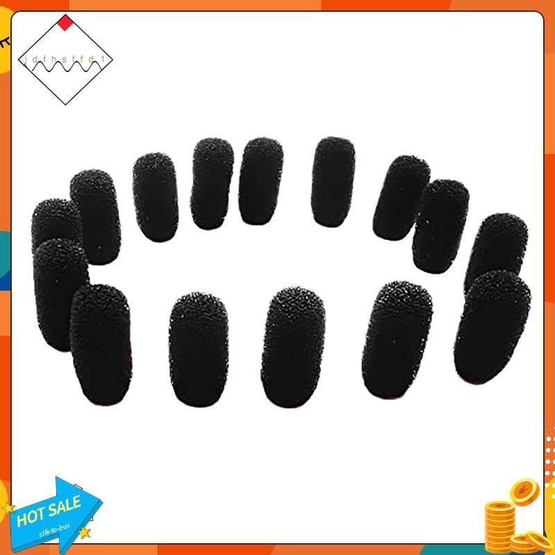[Promover J] 15 PCS Mini Espuma Pára-Brisas Lapela Fone De Ouvido Microfone Esponja Capa De Proteção Para De E