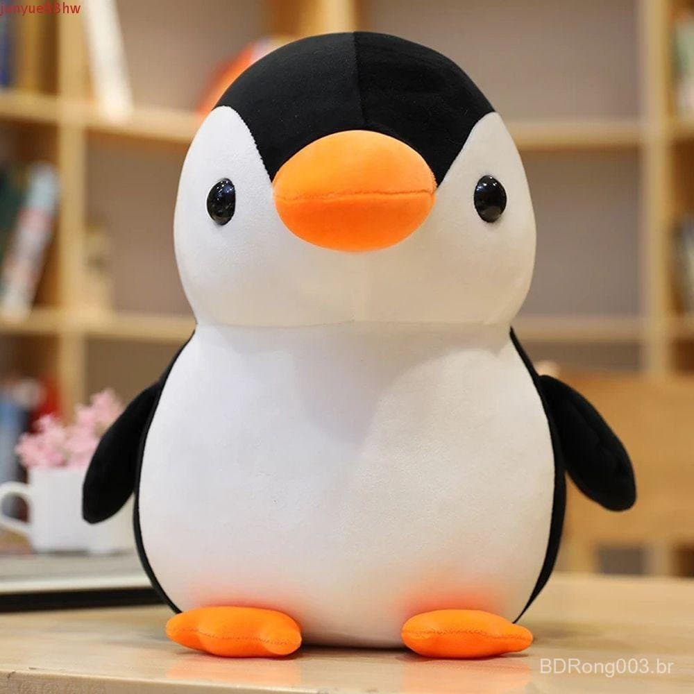JUNYUE Pinguim Brinquedo De Pelúcia Crianças Apaziguar Boneca Bonito Aniversário Travesseiro Decoração Do Quarto