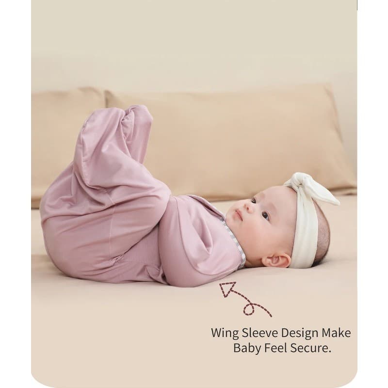 Bebê Swaddle Saco De Dormir Recém-Nascido Anti-Susto Envoltório Cobertor Alto Elástico Macio Respirável Aconchegante Inf