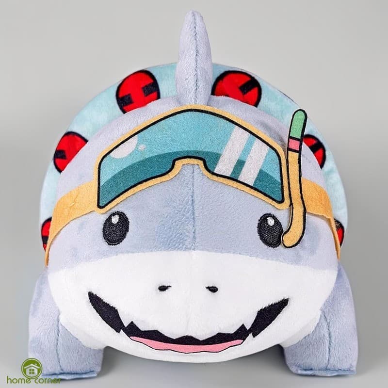 Boneca De Pelúcia Jeff the Land Shark-Brinquedo Macio Periférico De Animação