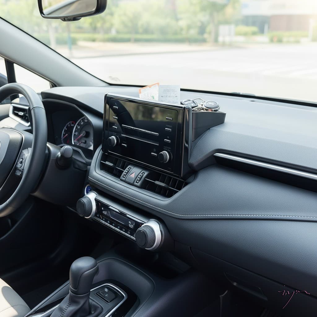 Caixa De Armazenamento Do Painel Carro Para Organizador Antiderrapante Toyota Corolla Levin Rav4