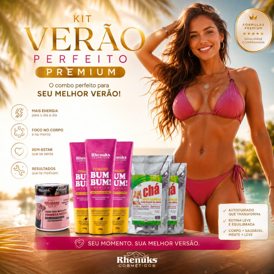 KIT VERÃO PERFEITO PREMIUM