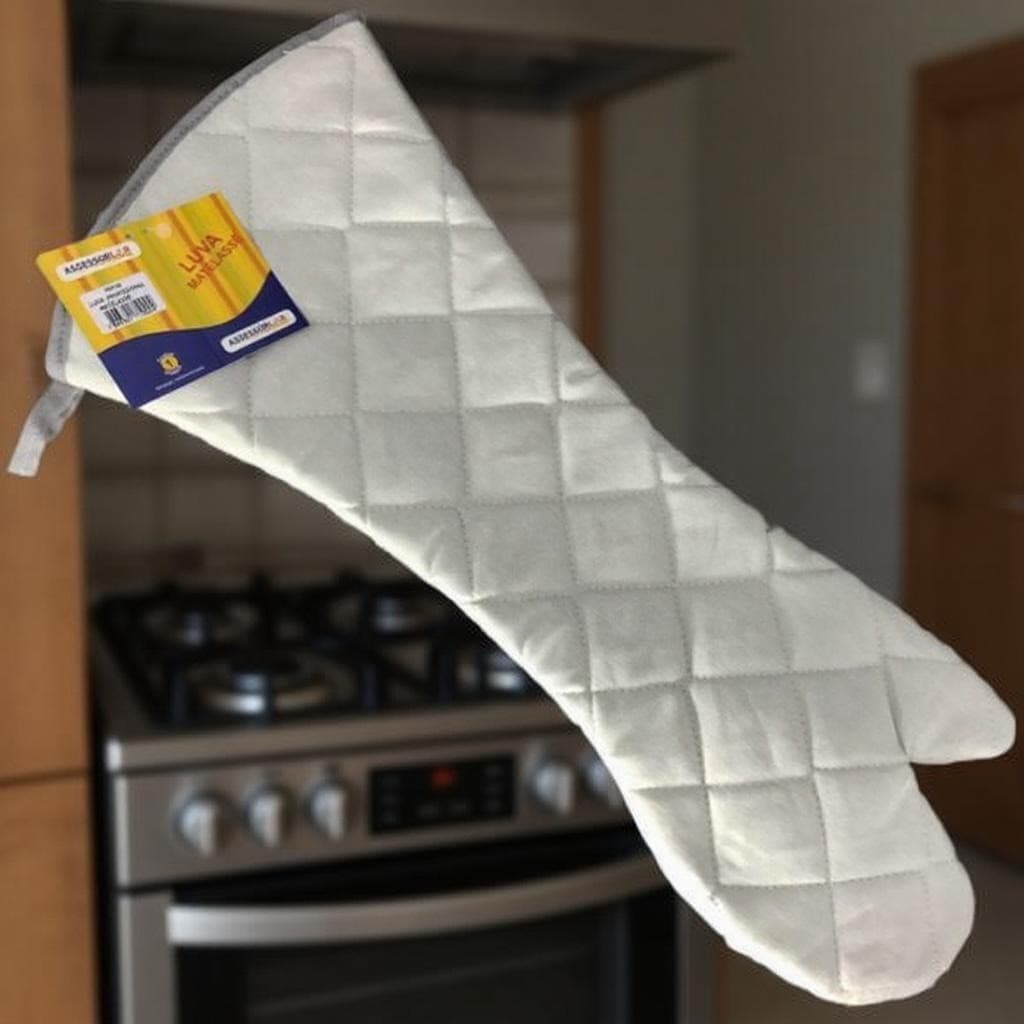 Luva Térmica Culinária Extra Longa 60cm para Forno e Cozinha