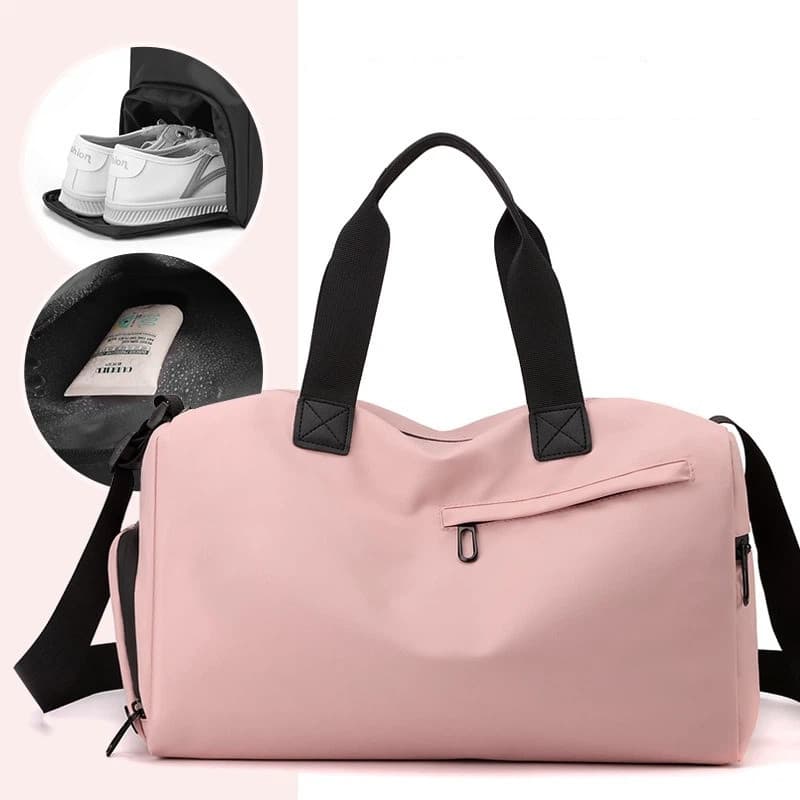 Multifuncional seco molhado separação saco de viagem moda portátil saco esportivo leve mochila ev