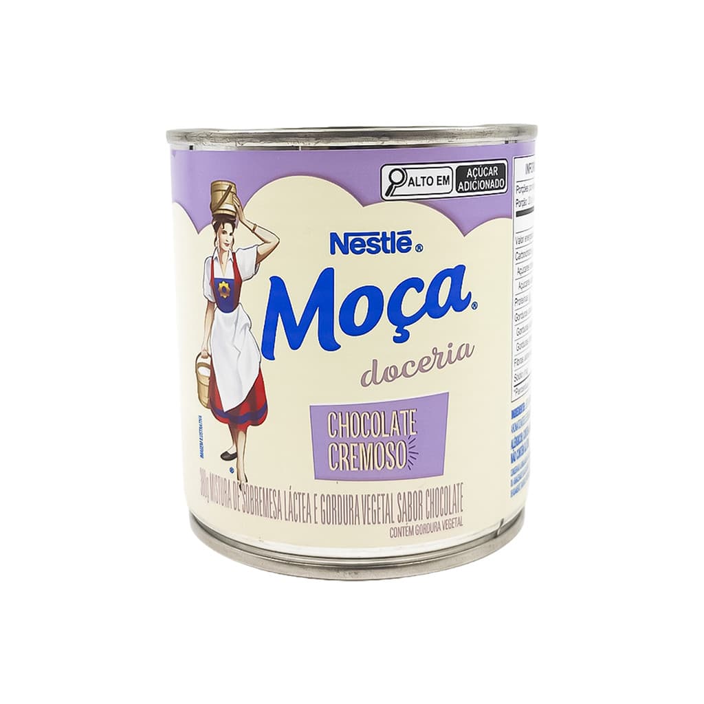 Sobremesa Chocolate Cremoso Nestle Moça 385g Doce Cremoso